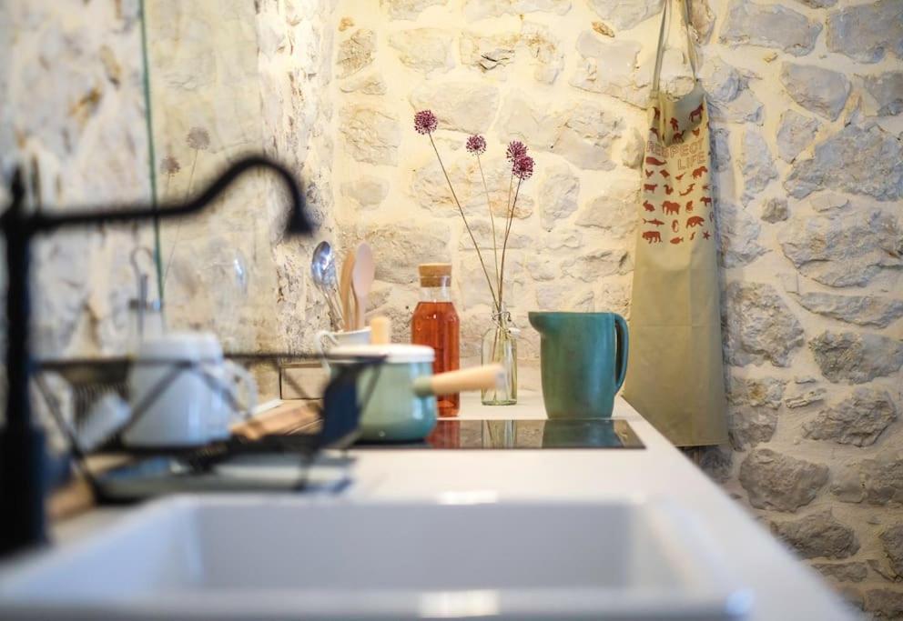 Villa Stone House Kula Milica à Mala Cista Extérieur photo